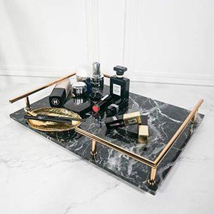 New Marble Print Tray Kate and Laurel